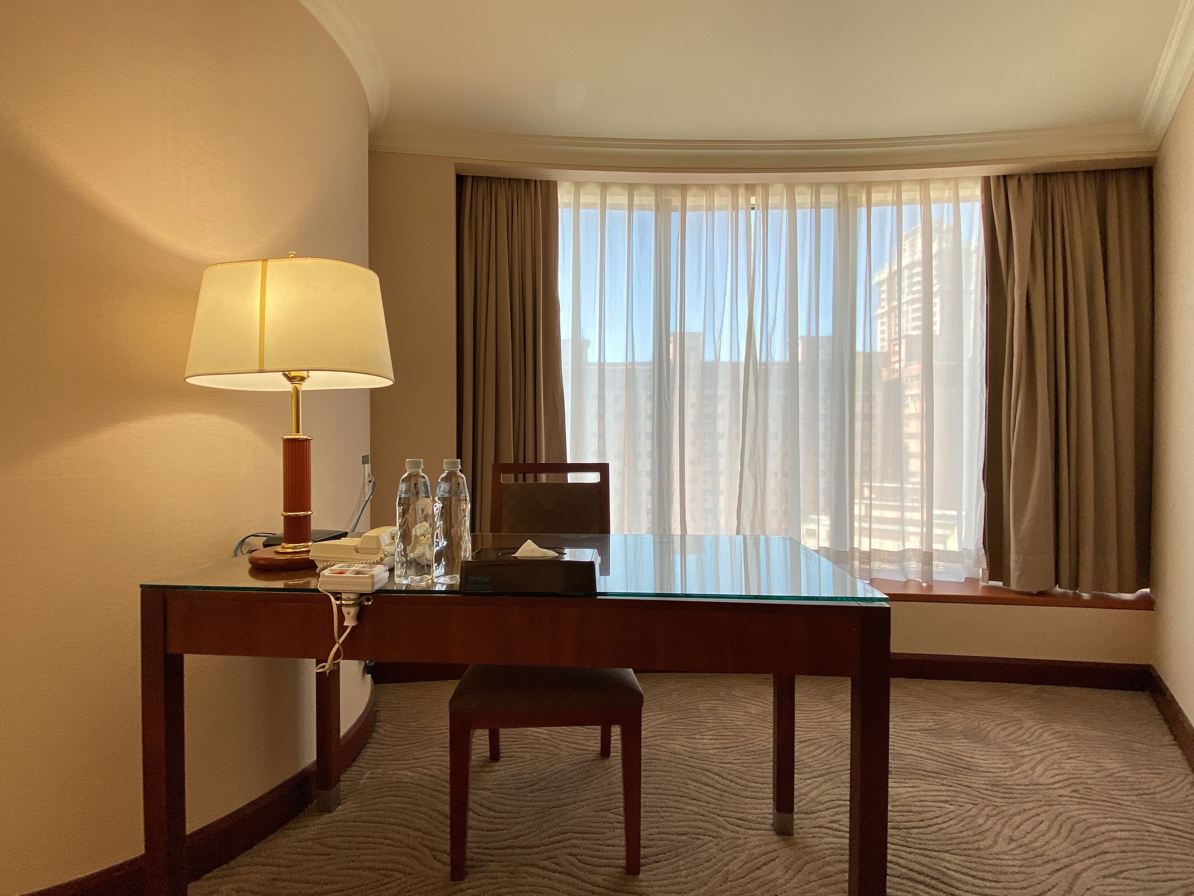 monarch deluxe suite (one living room+one king bed)(6f-10f) | 1 bedroom, down duvets, pillow-top beds, in-room safe