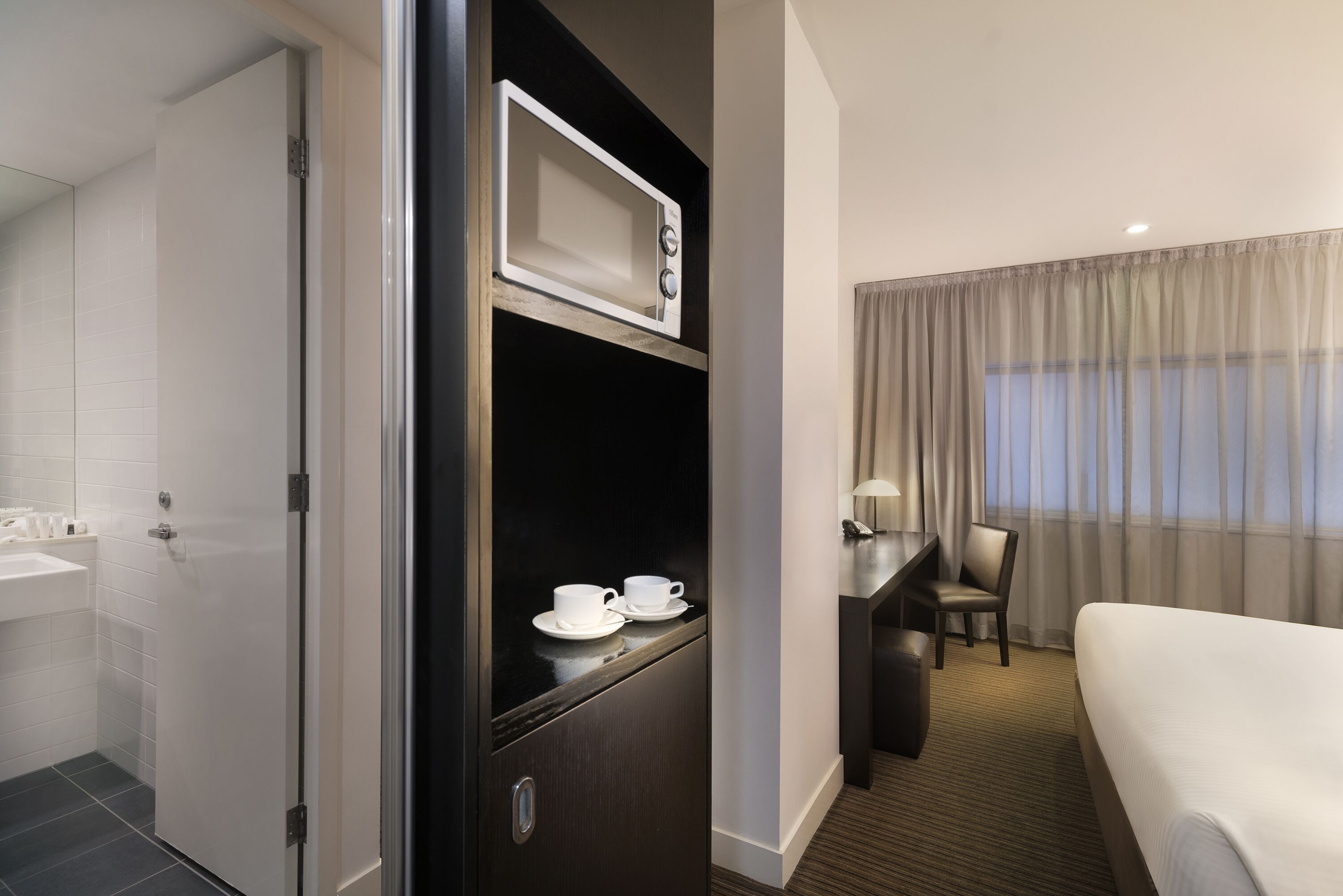 minibar, in-room safe, desk, blackout curtains