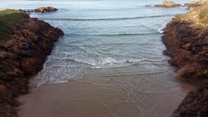 On the beach - Hotel El Tejo (Comillas)