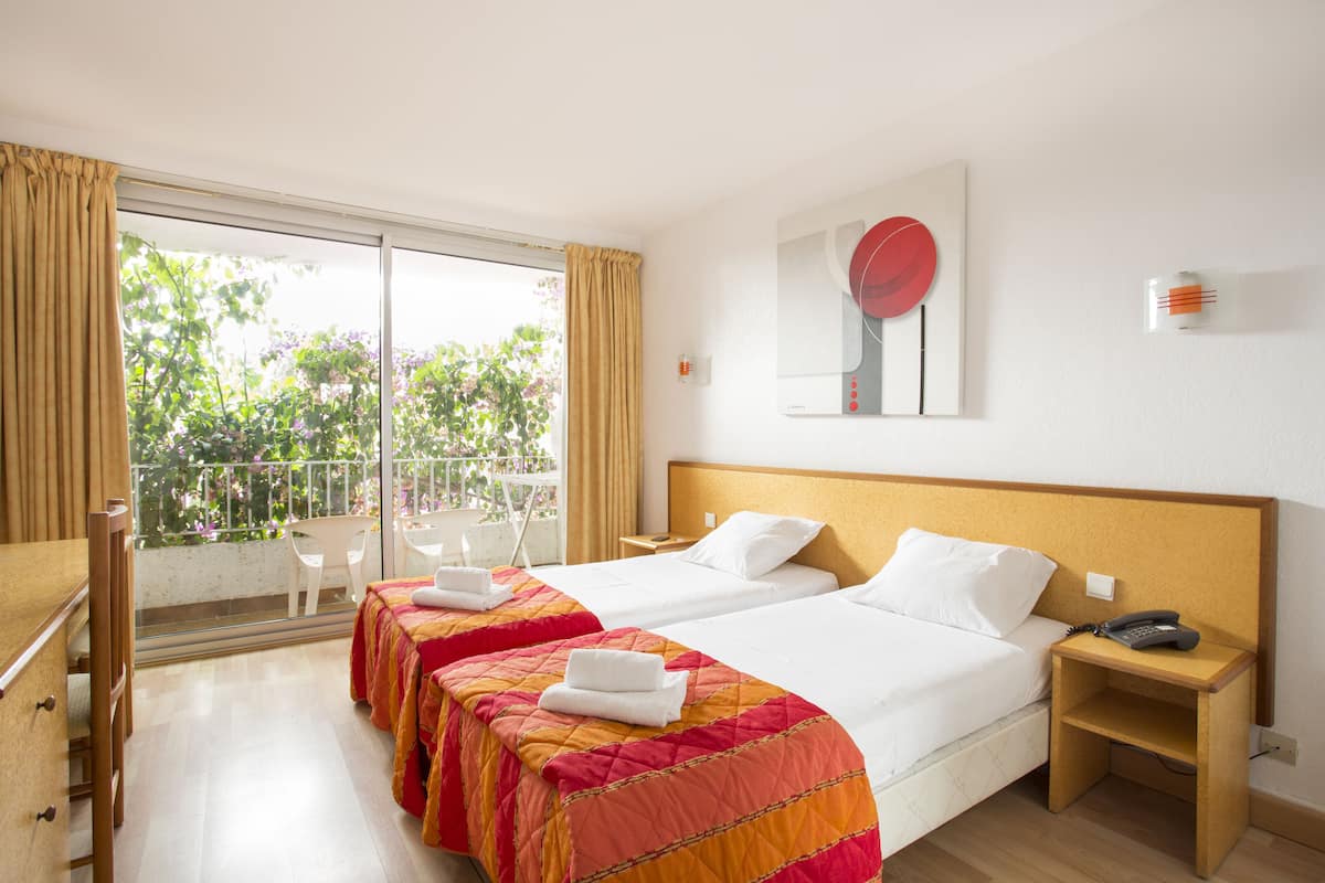 Chambre avec lits jumeaux, 2 lits une place