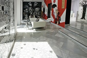 Interior entrance