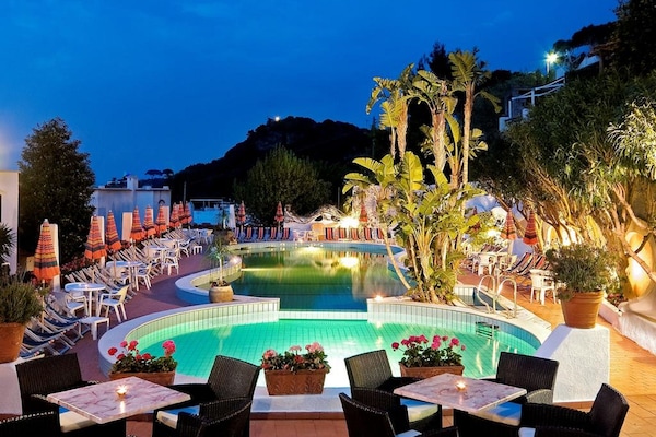 Indoor pool, seasonal outdoor pool