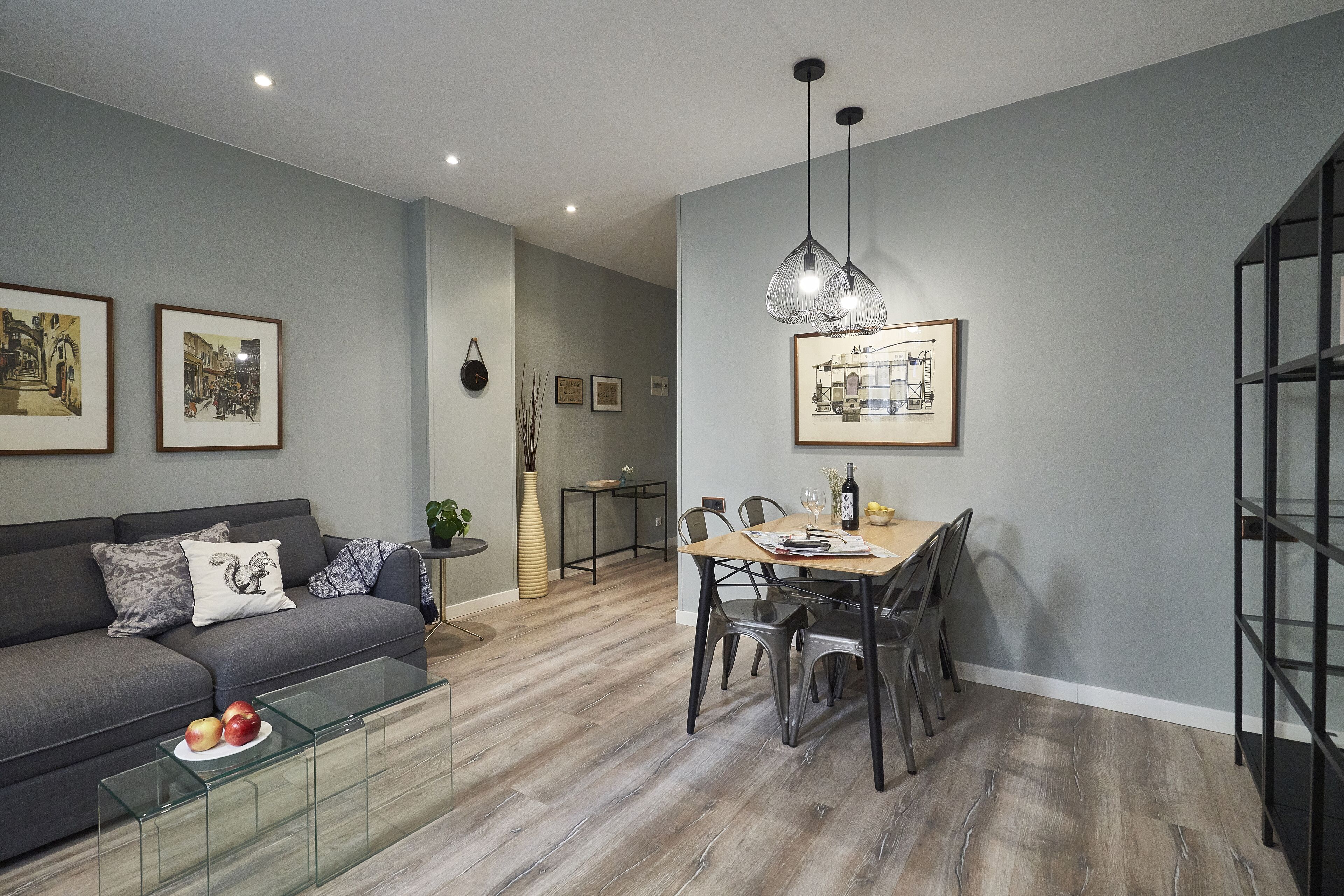 Lägenhet Superior - 1 sovrum - 2 badrum | Vardagsrum | Plasma-tv