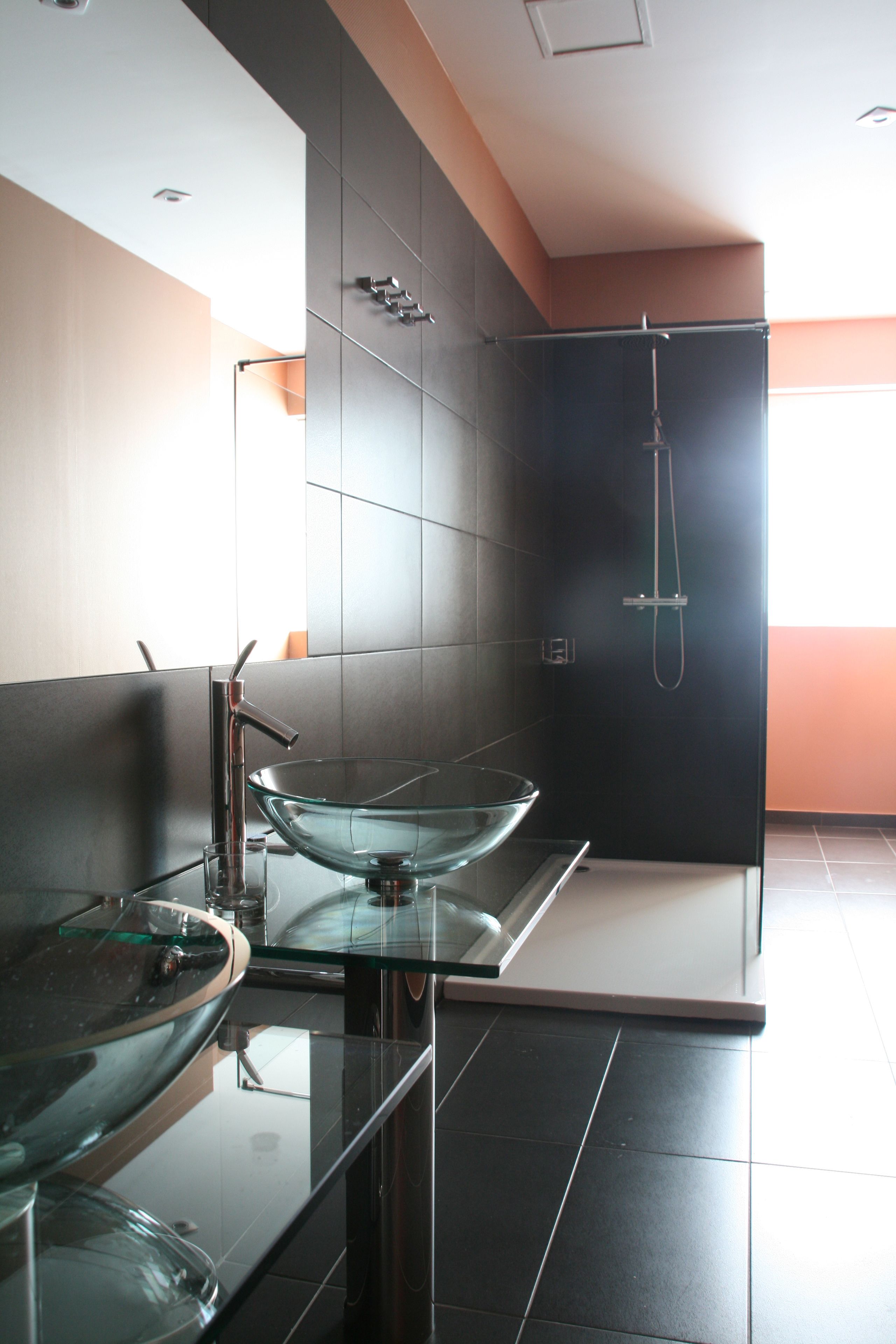 family quadruple room | bathroom sink