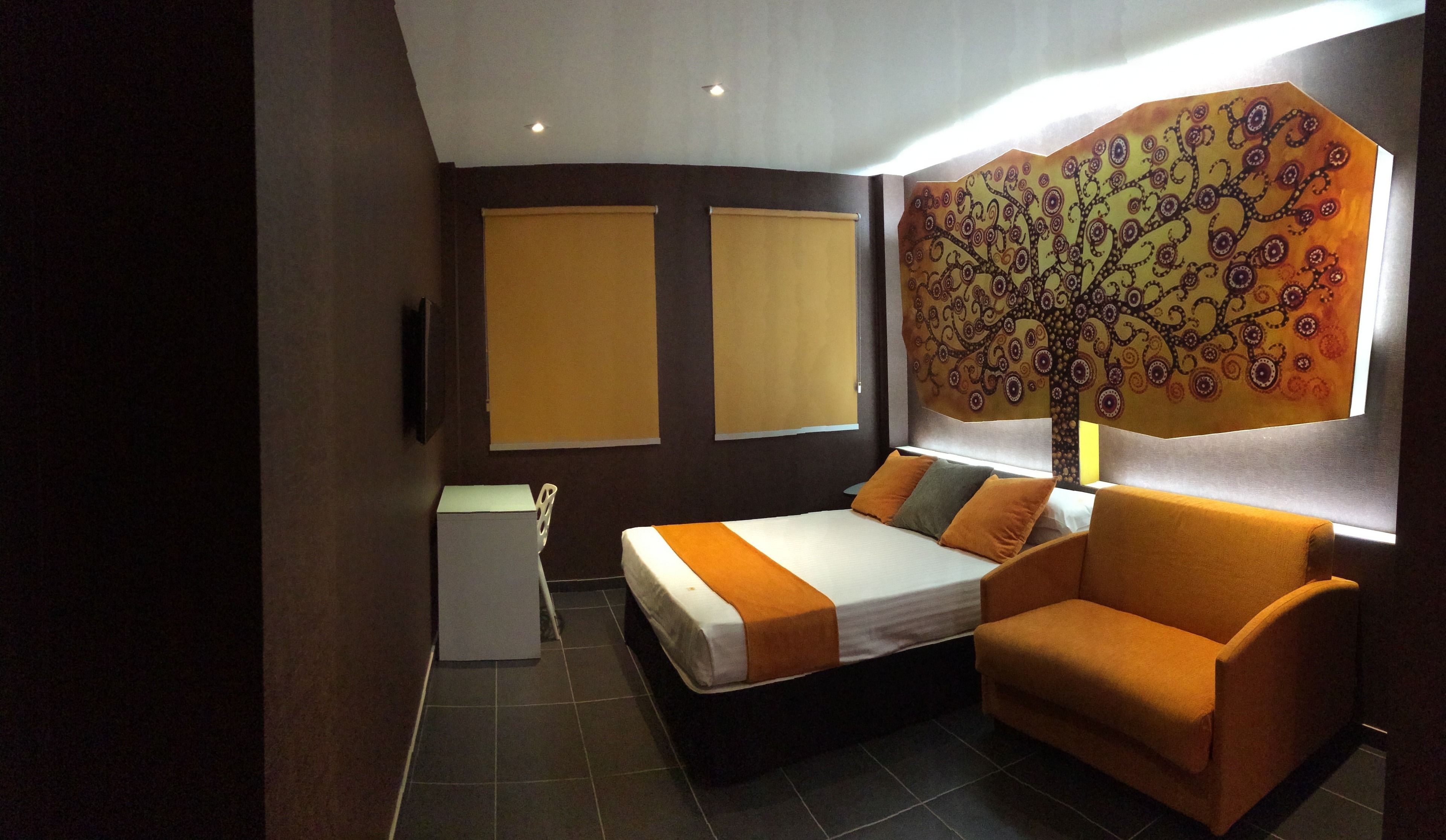 deluxe triple room | individually decorated, desk, blackout curtains, soundproofing