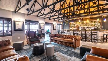 Sala de estar en el lobby