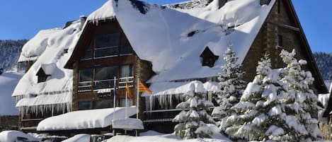 Façade de l’hébergement