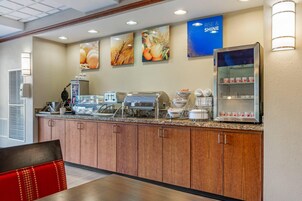 Free buffet breakfast