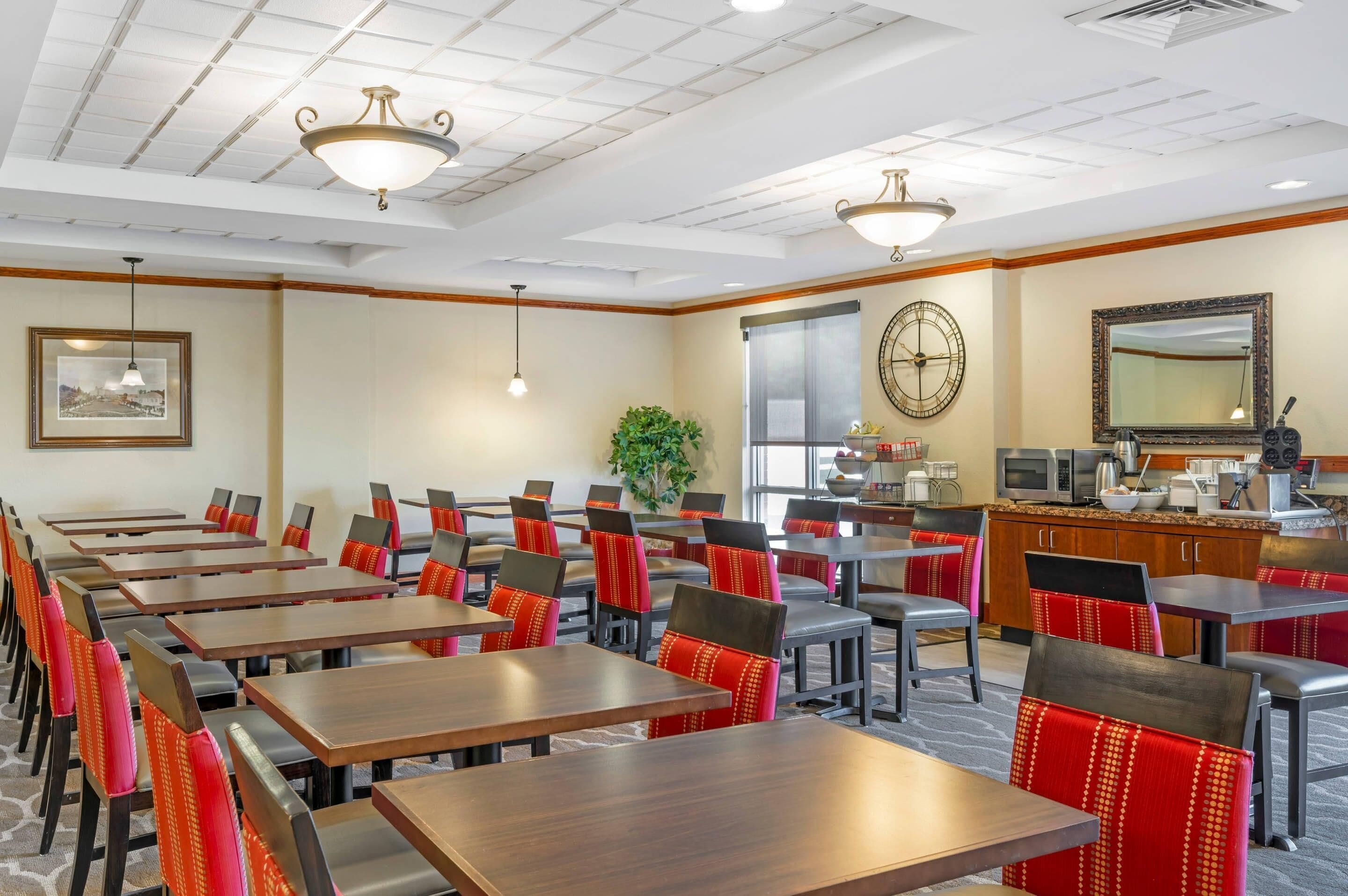 Free buffet breakfast