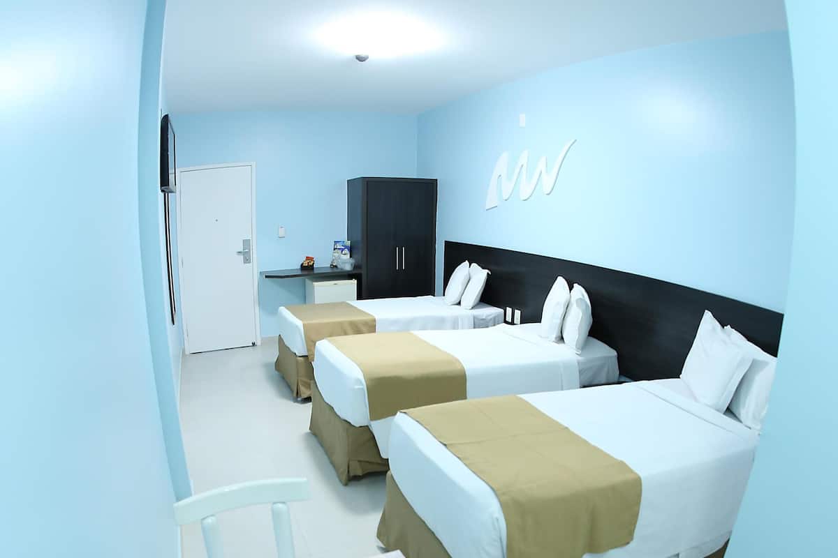Minibar, in-room safe, blackout drapes, free WiFi