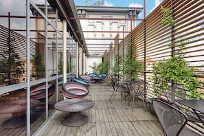 Rooftop terrace