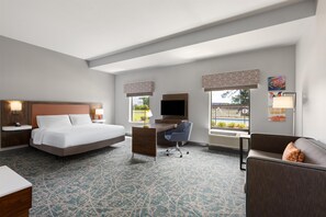Room, 1 King Bed, Accessible, Non Smoking | Iron/ironing board, free WiFi, bed sheets, alarm clocks