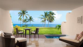 Grand Class Pool Suite Ocean Front | Vista desde la habitación