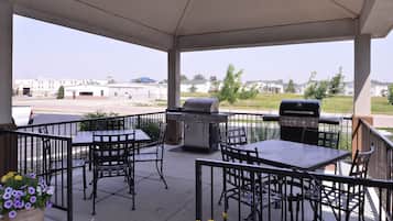 Aire de pique-nique/barbecue