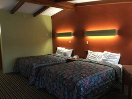 Standard Room, 2 Queen Beds, Non Smoking | Rollaway beds, free WiFi, bed sheets, wheelchair access