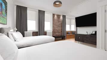 Legacy 2 Doubles | Premium bedding, down comforters, pillowtop beds, in-room safe