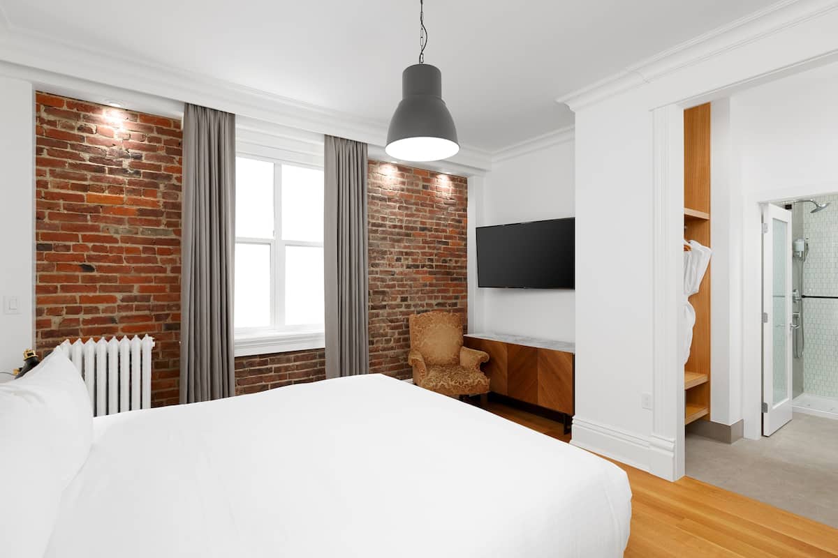 Kamer, 1 kingsize bed (Legacy) | Luxe beddengoed, donzen dekbedden, pillowtop-bedden