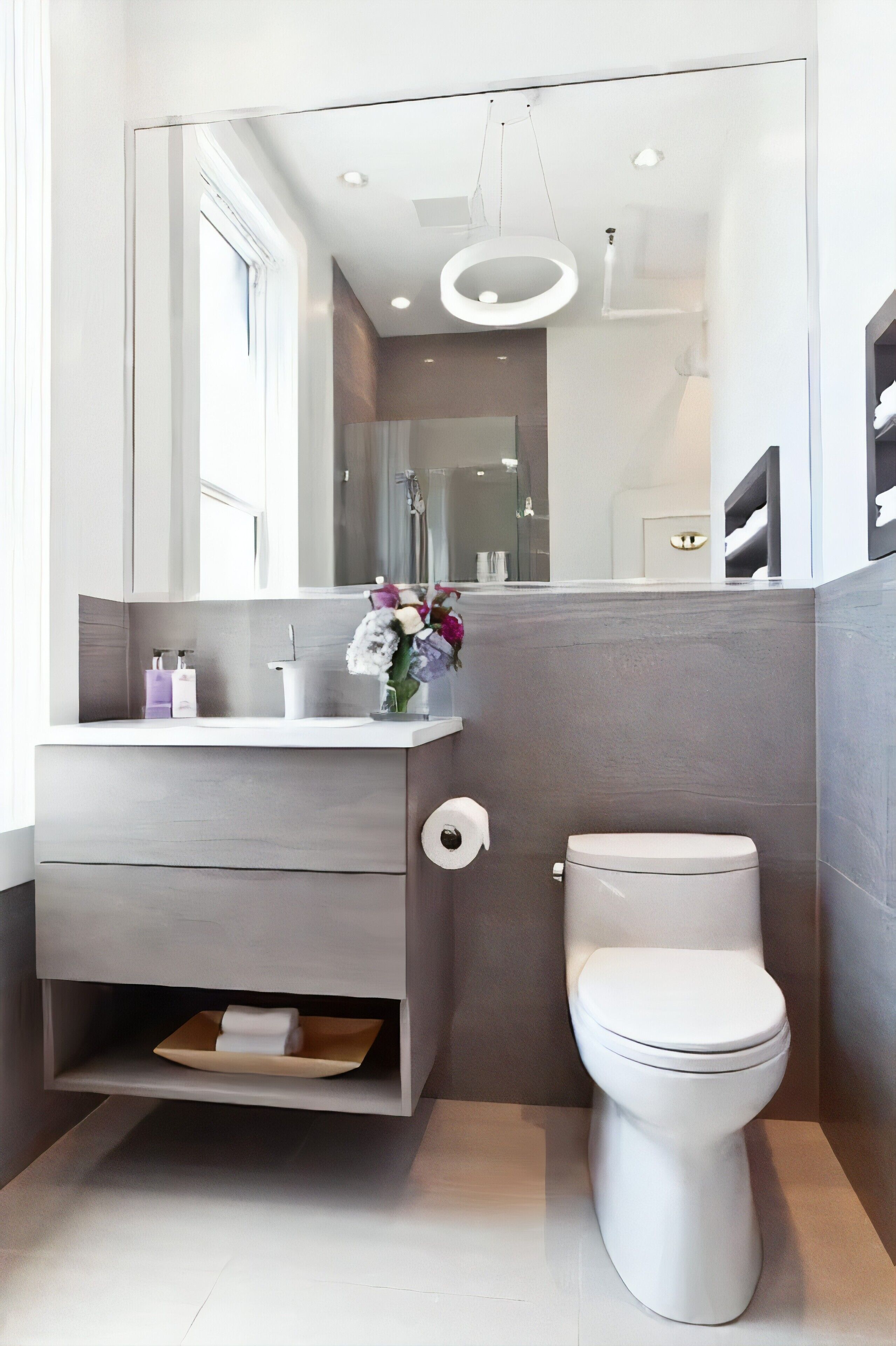 eco-friendly toiletries, hair dryer, bathrobes, towels