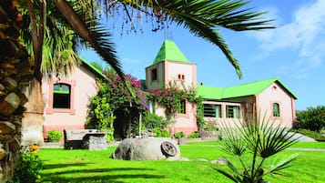 Blick von der Unterkunft