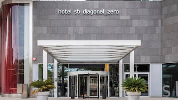 Entrée de l’hébergement