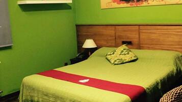 Pillow-top beds, in-room safe, desk, free cots/infant beds