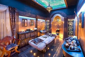 Sauna, tina de hidromasaje y baño turco o hammam 