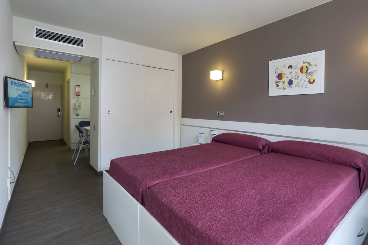 1 slaapkamer, verduisterende gordijnen, gratis wifi, beddengoed