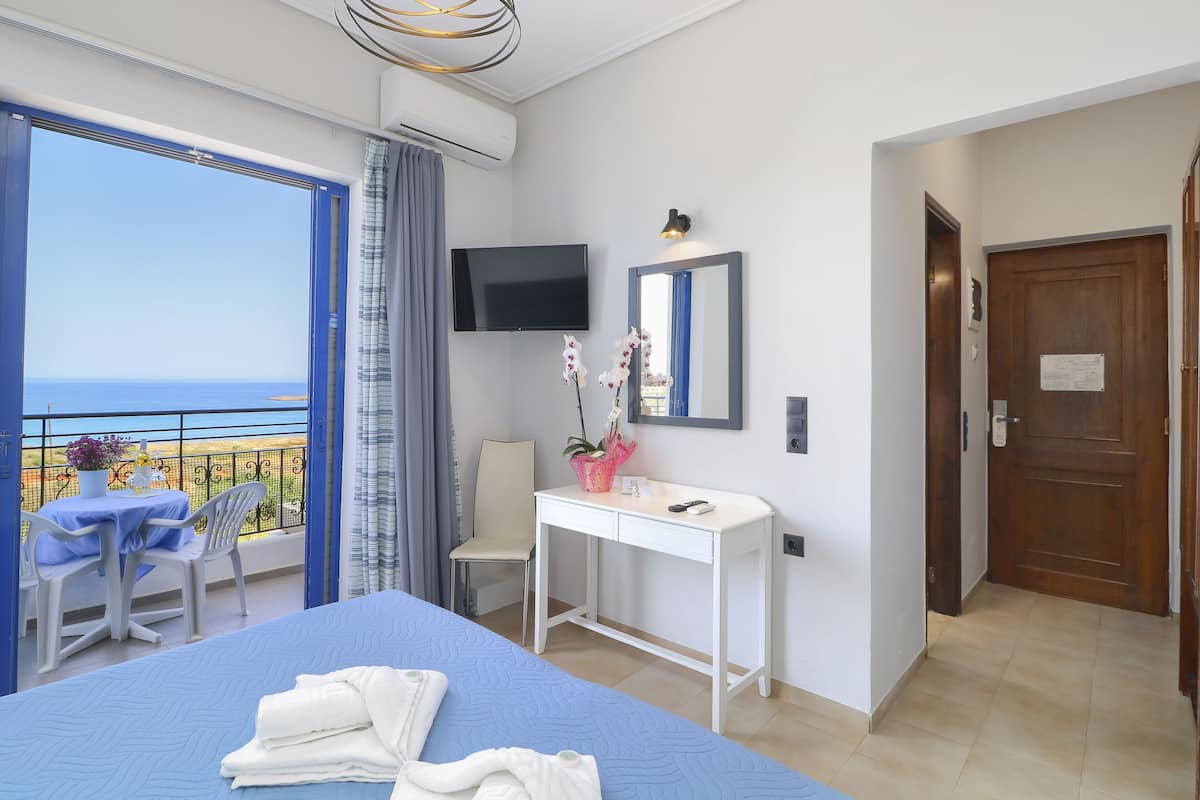 Chambre Supérieure Double ou avec lits jumeaux, vue mer, vue mer