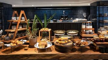 Daily buffet breakfast for a fee