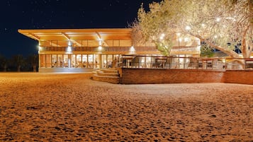 Front of property - evening/night