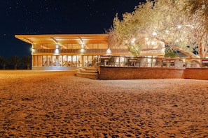 Front of property - evening/night - Kalahari Anib Lodge (Mariental)