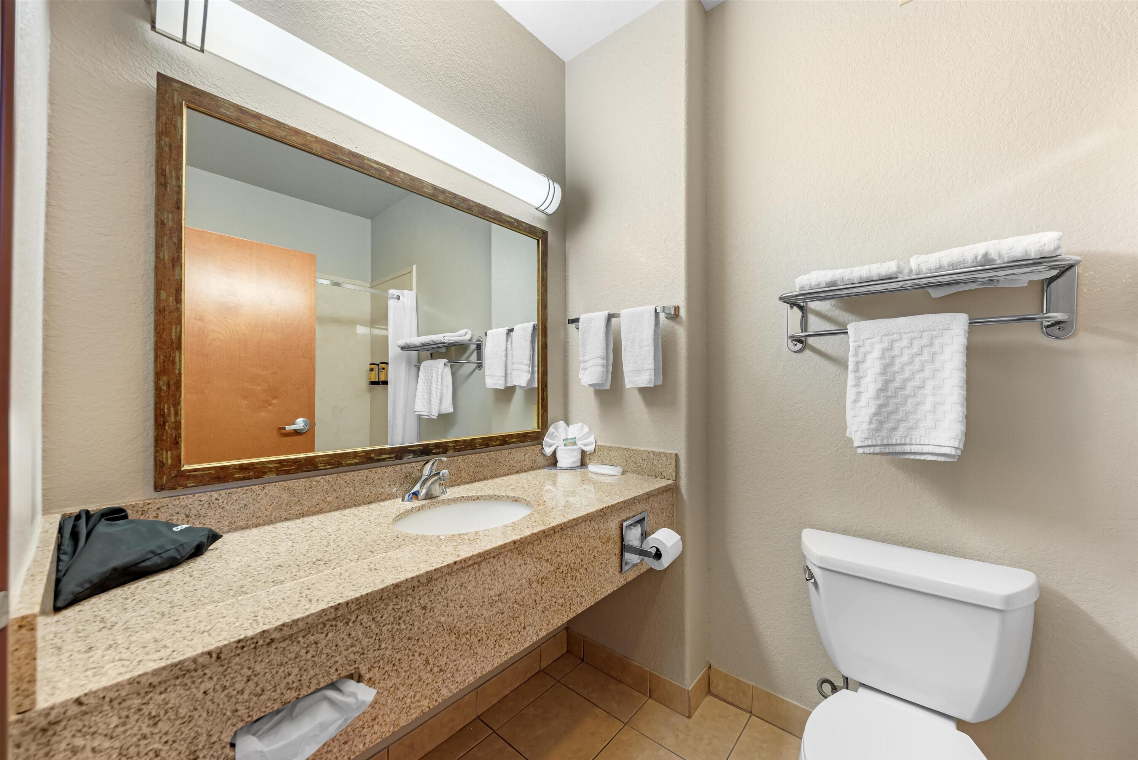 suite, 2 queen beds, non smoking, kitchen (with sofabed, full kitchen) | bathroom | combined shower/bathtub, hair dryer, towels