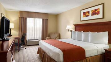 Premium bedding, pillowtop beds, in-room safe, desk