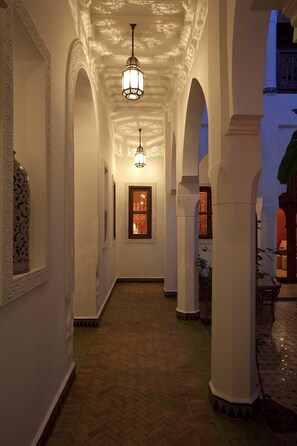 Interior entrance - Riad les Bougainvilliers (Marrakech)