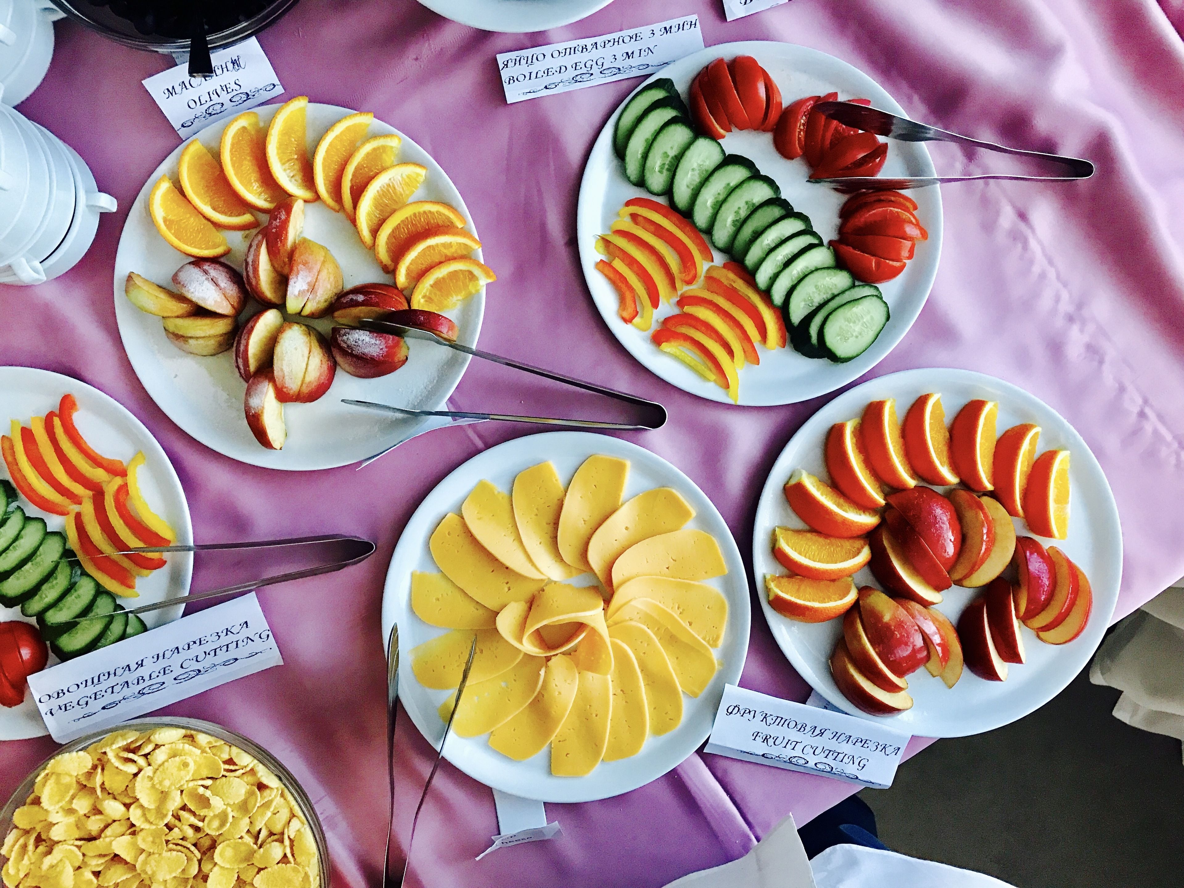 Petit déjeuner buffet