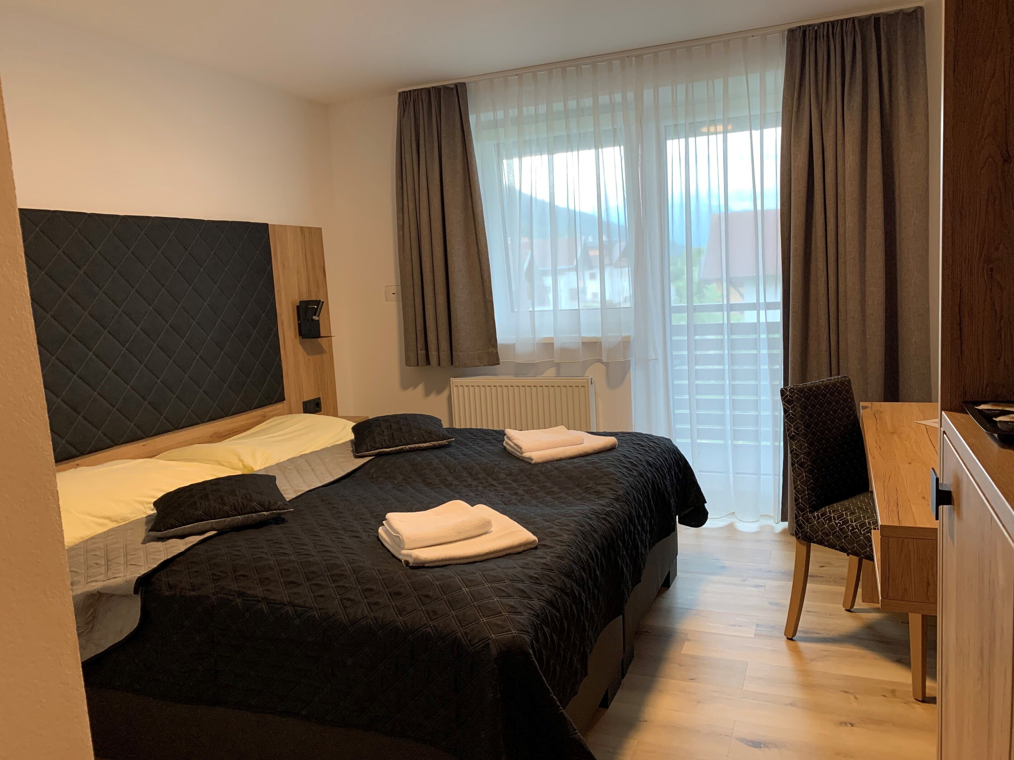 classic double or twin room, mountain view | 1 bedroom, pillow-top beds, individually decorated