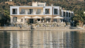 Majoituspaikan julkisivu