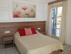 Habitació doble Deluxe, 1 dormitori | Llençols de cotó egipci i roba de llit d'alta qualitat 