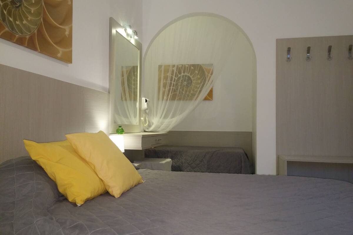 family studio | 1 bedroom, egyptian cotton sheets, premium bedding, memory-foam beds