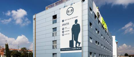 Façade de l’hébergement