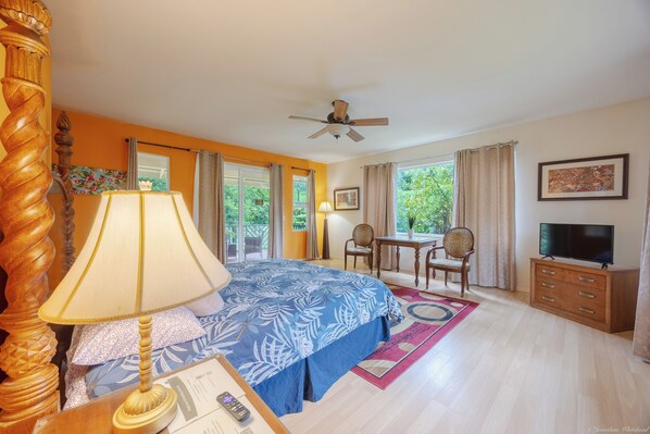 Habitación (Rainforest) | Decoración personalizada, muebles diferentes y escritorio 