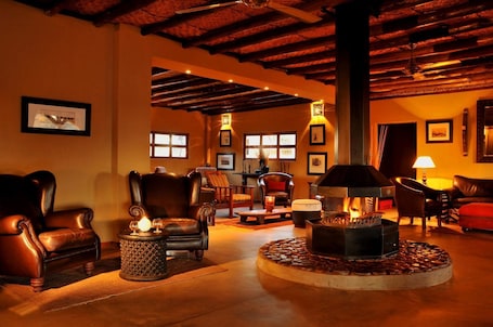 Lobby. Zebra Kalahari Lodge
