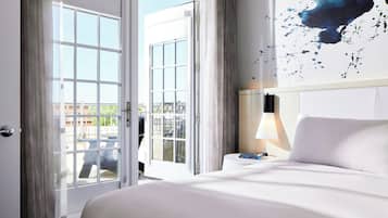 Archer's Suite with Terrace | Premium bedding, in-room safe, desk, laptop workspace