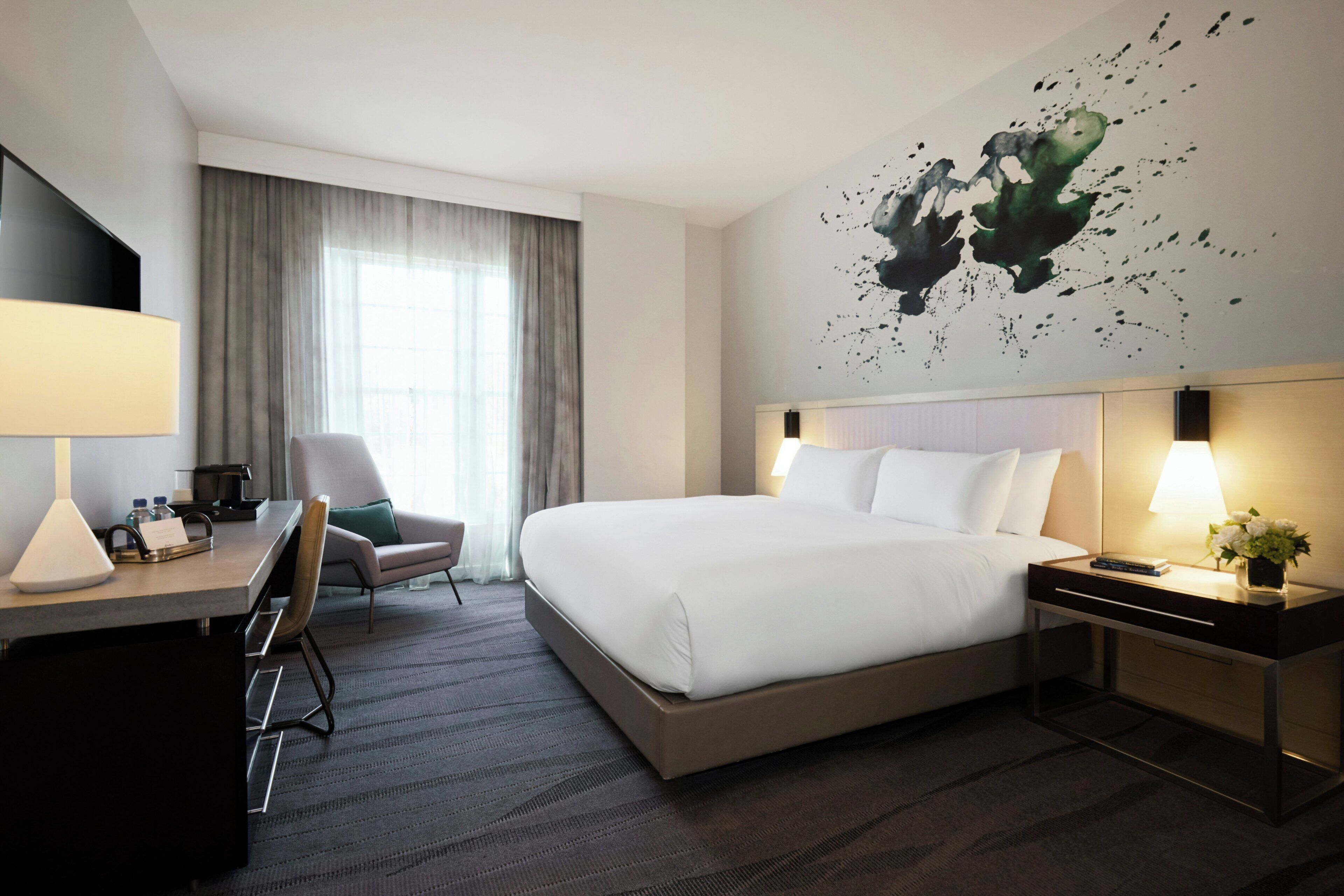 Premium bedding, in-room safe, desk, laptop workspace