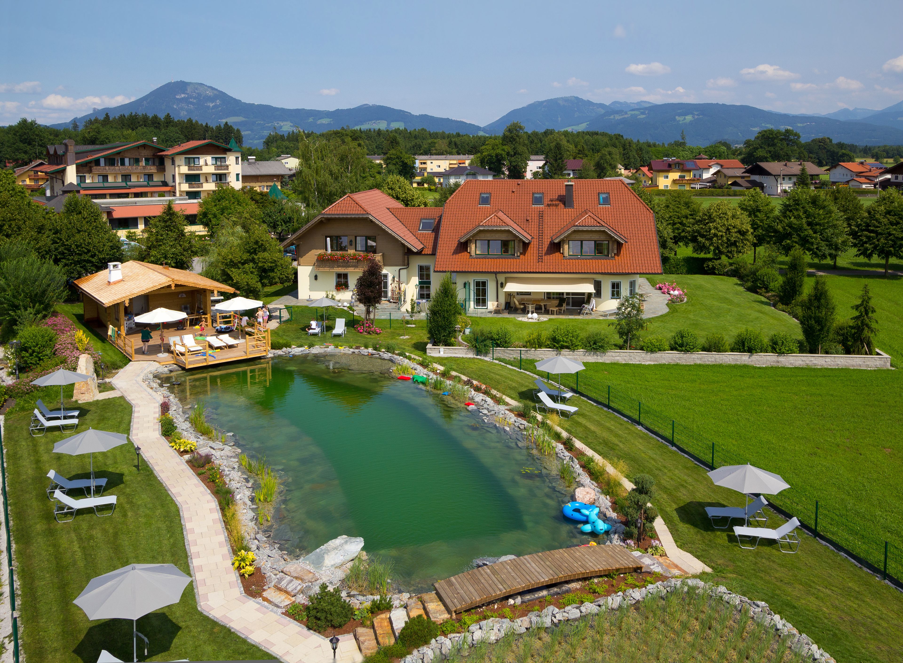 Indoor pool, 3 outdoor pools, open 6:30 AM to 9:00 PM, pool umbrellas