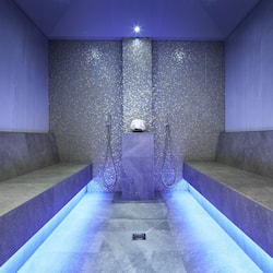 Sauna, steam room, facials, manicures and pedicures