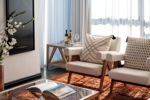 总统套房 | 起居区