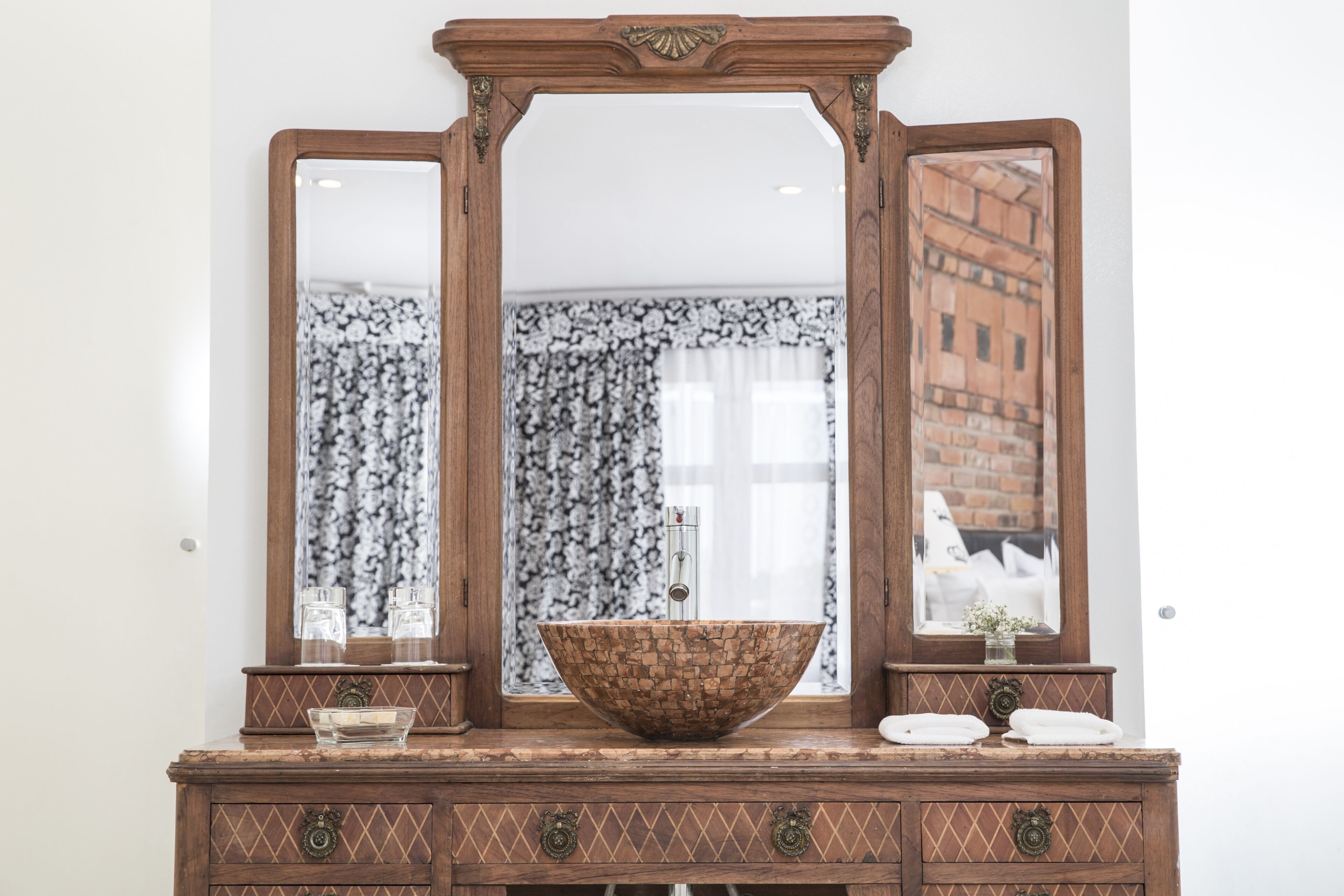 shower, rainfall showerhead, hair dryer, slippers