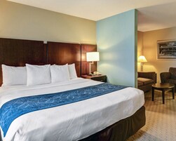 Desk, iron/ironing board, free cribs/infant beds, free WiFi