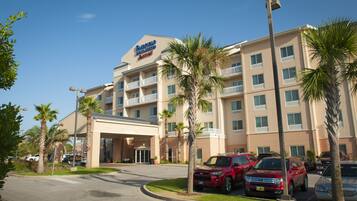 Fassade der Unterkunft